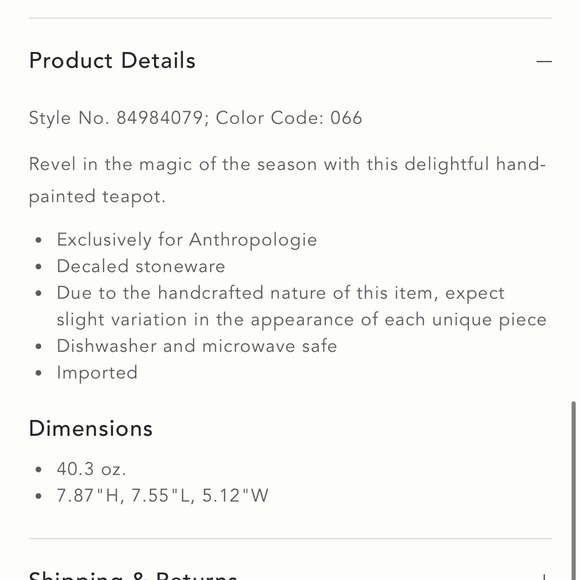 Anthropologie Chalet Village Holiday Christmas House Teapot & Two Mugs Set - Picture 4 of 10